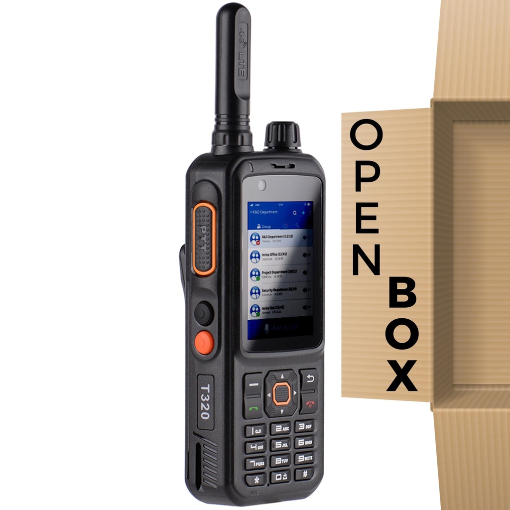 Inrico T320 4G/LTE PoC Portable Radio (Open Box)