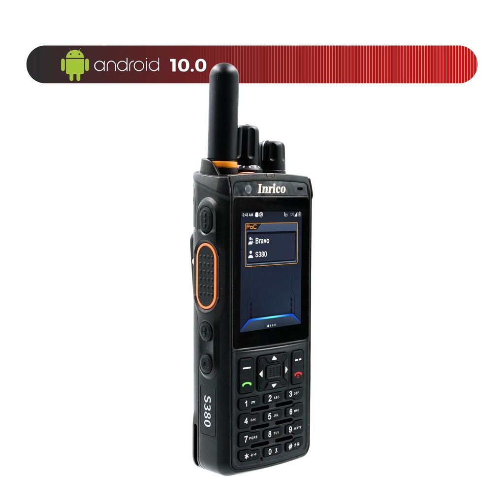 Inrico S380 4G/LTE PoC Portable Radio