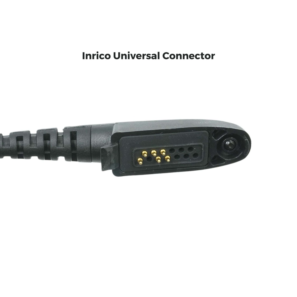 Inrico Universal 2-Wire Acoustic Tube Earpiece