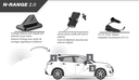 SureCall N-Range 2.0 Cradle Singal Booster - kit contents
