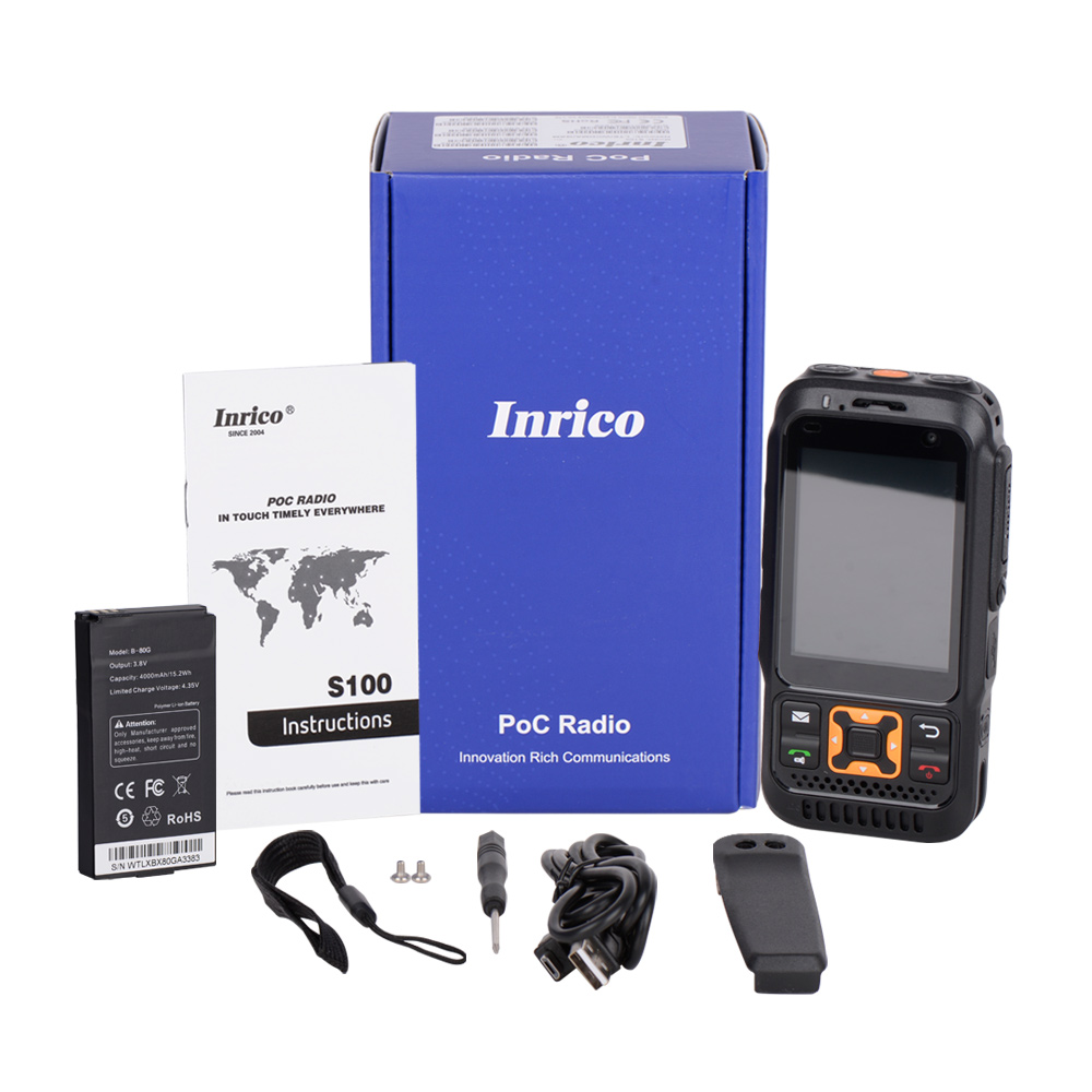 Inrico S100 Contents