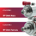 RP SMA Male to RP SMA Female Lightning/Surge Protector