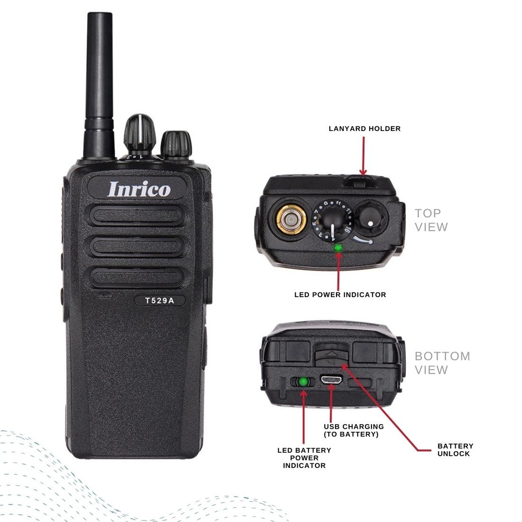 Inrico T529A 4G/LTE PoC Device