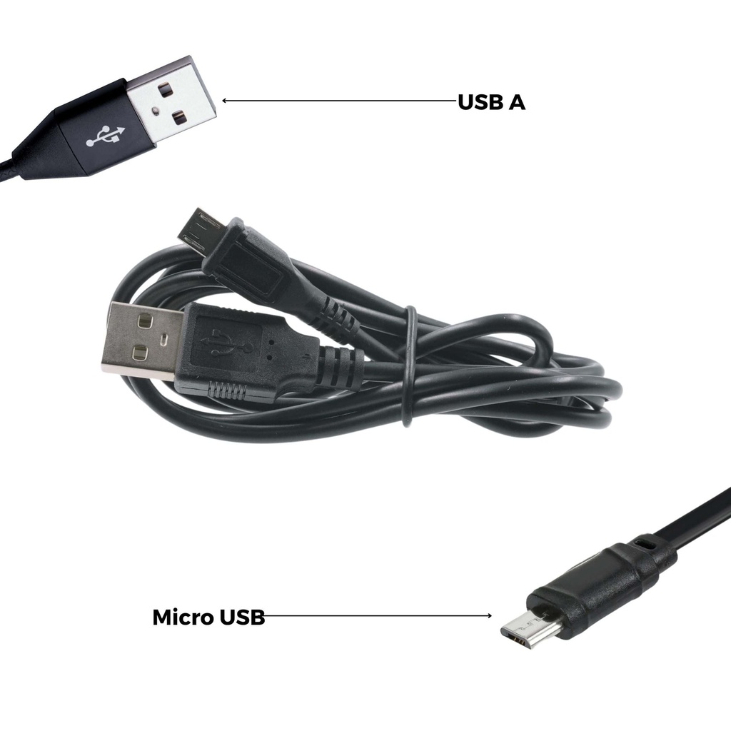 Inrico USBA to Micro USB Data Cable