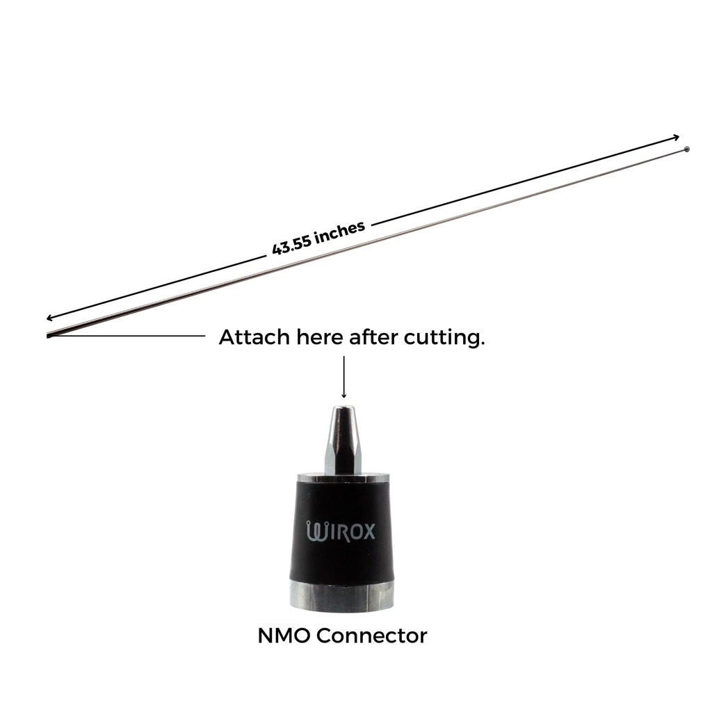 Wirox 1/2 Wave VHF Cut to Tune Antenna