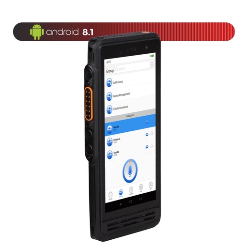 T740 A Compact PoC Radio – Rugged LTE Walkie‑Talkie | Mobile Tornado U