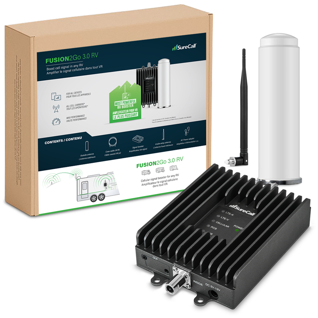 SureCall Fusion2Go 3.0 RV Wireless Booster Kit