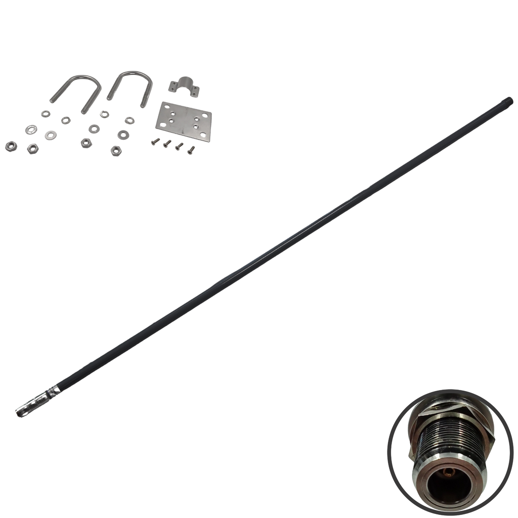 Heliumtech 10 dBi LoRaWAN 900 MHz Fiberglass Antenna (N Female)