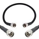 Wirox 0.5m/1.6ft (N Male/N Male) LMR400 Equivalent Coax Cable