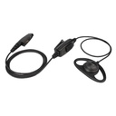 Wirox Inrico Universal D-Shape 1 Wire Earpiece