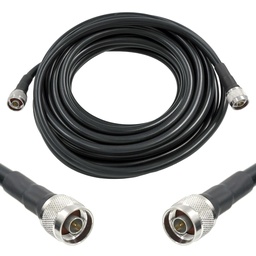 [30FNMNM] 9m/30ft LMR400 Equivalent Low Loss Coaxial Cable(N Male/N Male)