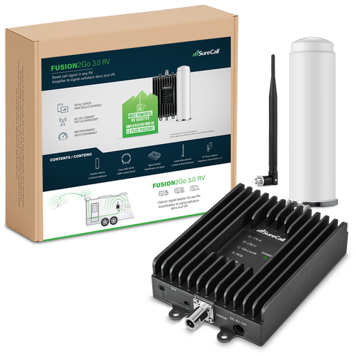[SC-PolyM3-50-RV-CA] SureCall Fusion2Go 3.0 RV Wireless Booster Kit