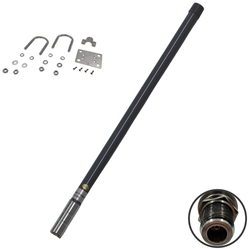 [HANT5NF] Heliumtech 5.8 dBi LoRaWAN Helium 900MHz Fiberglass Antenna (N Female Connector)