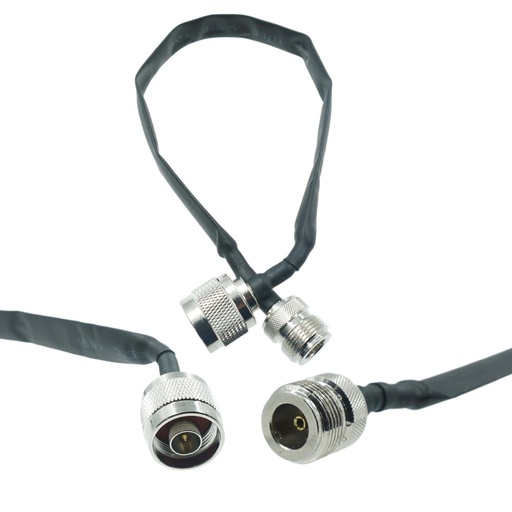 [WRX-FLAT-NMNF] Wirox (N Male/N Female) Low Loss Flat Coax Window Cable