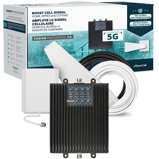 [SC-FUSIONPRO-CA] SureCall Fusion Professional 2.0 - 8 Band Booster Kit