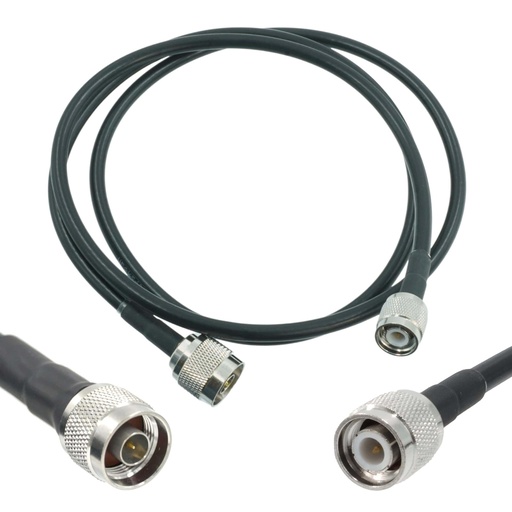 [WRX-1.2-L240-NMTM] Wirox 1.2m/4ft (N Male/TNC Male) LMR240 Equivalent Low Loss Coaxial Cable