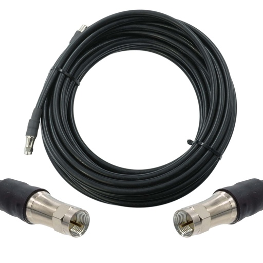 [WRX-23-R11-FMFM] Wirox 23m/75ft (F Male/F Male) RG11 Coax Cable