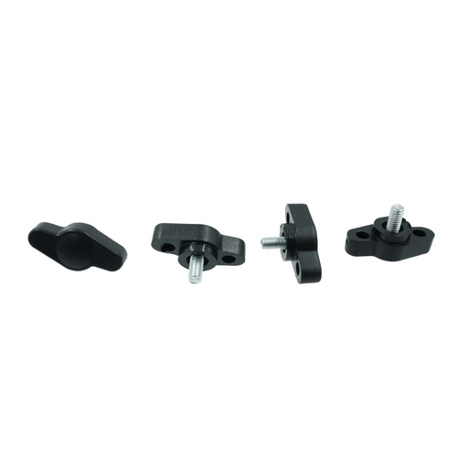 [WRX-M4-K] Wirox Icom/Kenwood (M4) x4 Mounting Knobs