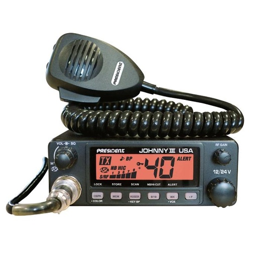 [TXUS653] President Johnny III AM CB Radio