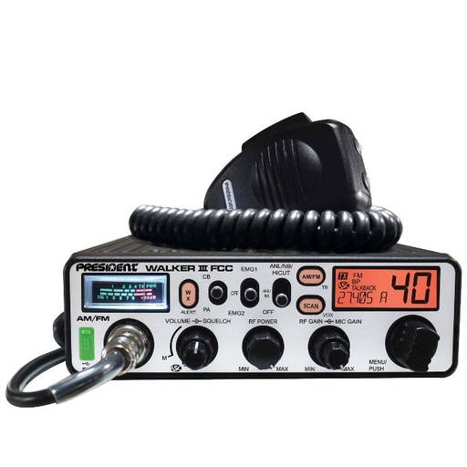 [TXUS200] President Walker III AM/FM CB Radio