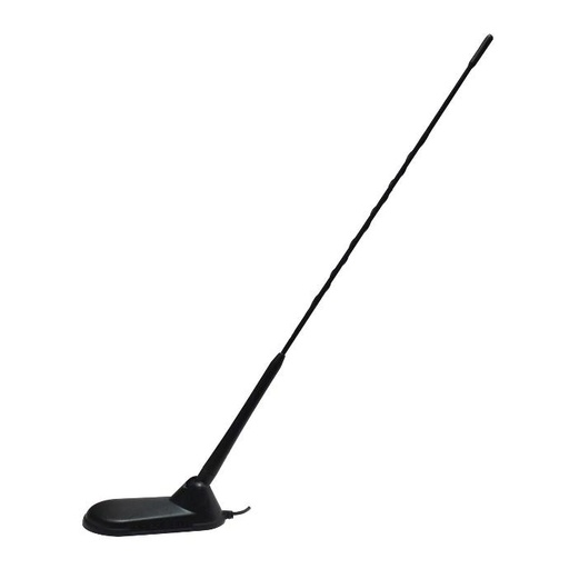 [AMMI496] President New Virginia 1/4 Wave Magnetic CB  Angled Whip Antenna