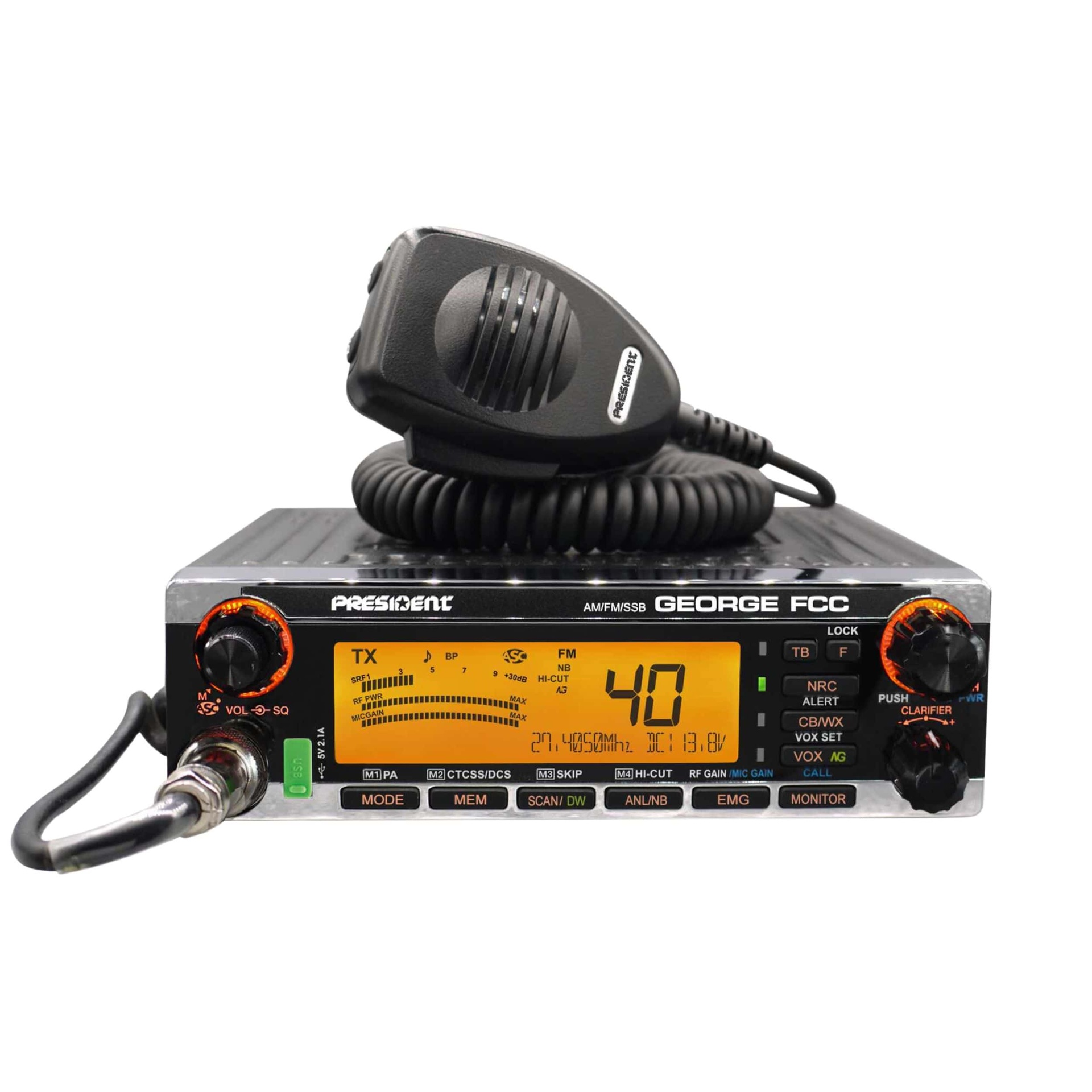 President George AM/FM/SSB CB Radio | Canadian Wireless Supply